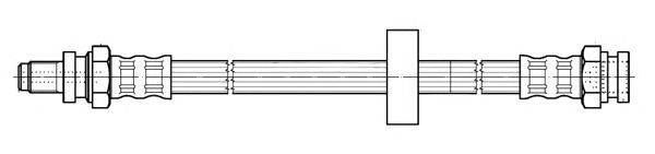 Тормозной шланг KAWE 512524
