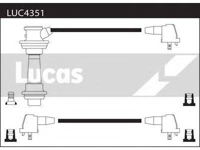 Комплект проводов зажигания LUCAS ELECTRICAL LUC4351