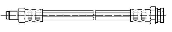 Тормозной шланг KAWE 511524