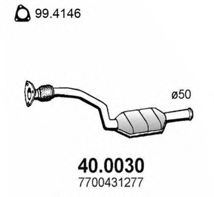 Катализатор ASSO 40.0030
