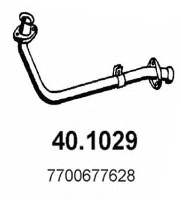 Труба выхлопного газа ASSO 401029
