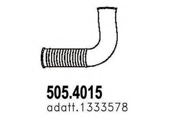 Гофрированная труба, выхлопная система ASSO 505.4015