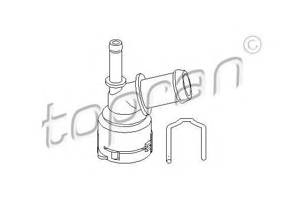 Фланец охлаждающей жидкости TOPRAN 112246