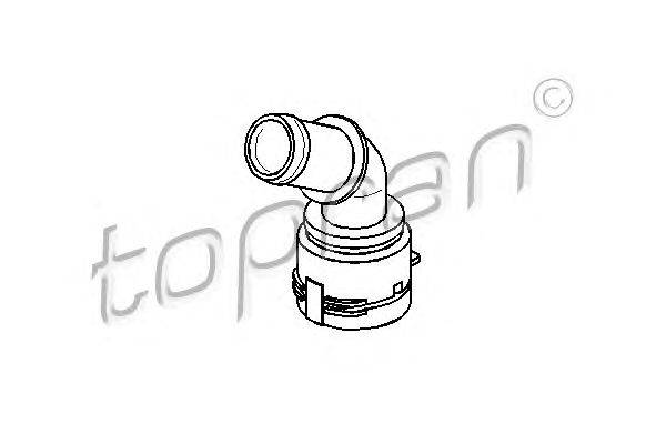 Фланец охлаждающей жидкости TOPRAN 111234