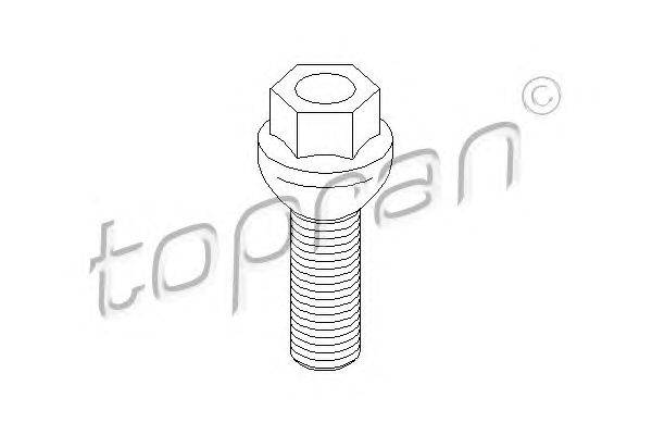 Болт для крепления колеса TOPRAN 111 456