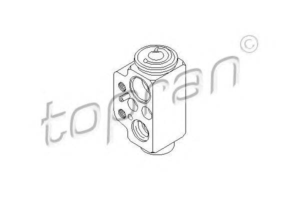 Расширительный клапан, кондиционер TOPRAN 112 307