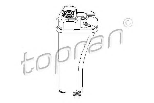 Компенсационный бак, охлаждающая жидкость TOPRAN 500790