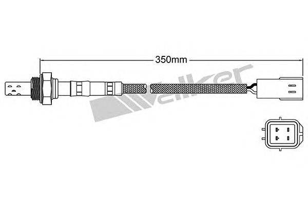 Лямбда-зонд WALKER PRODUCTS 25023042