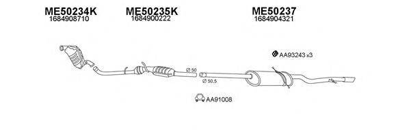 Система выпуска ОГ VENEPORTE 500054