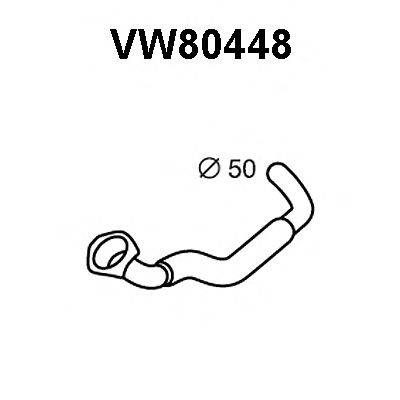 Труба выхлопного газа VENEPORTE VW80448
