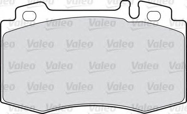Комплект тормозных колодок, дисковый тормоз VALEO 23271