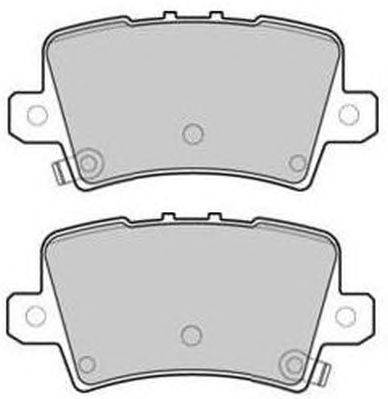 Комплект тормозных колодок, дисковый тормоз FREMAX FBP-1706