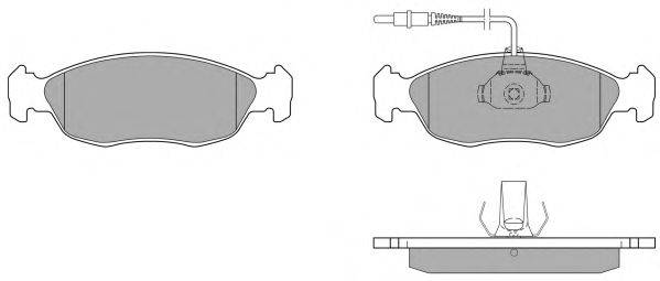 Комплект тормозных колодок, дисковый тормоз FREMAX FBP0902