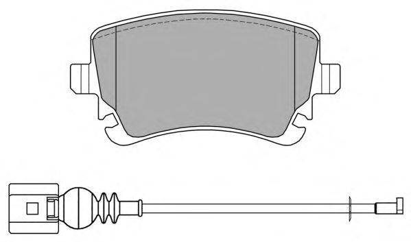 Комплект тормозных колодок, дисковый тормоз FREMAX FBP-1368-01