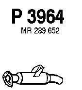 Глушитель выхлопных газов конечный FENNO P3964