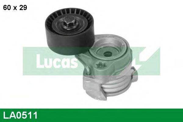 Натяжная планка, поликлиновой ремень LUCAS ENGINE DRIVE LA0511