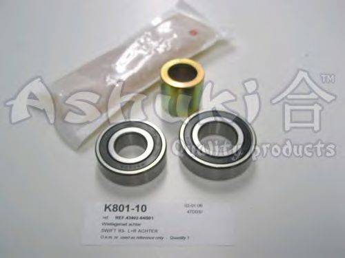 Комплект подшипника ступицы колеса ASHUKI K801-10