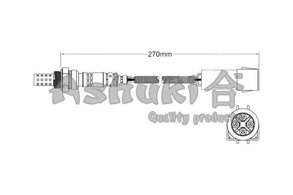 Лямбда-зонд ASHUKI 9200-49038