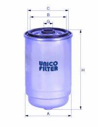 Топливный фильтр UNICO FILTER FI 8171/4