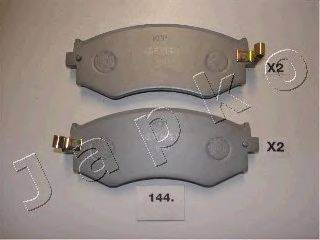 Комплект тормозных колодок, дисковый тормоз JAPKO 50144