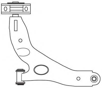 Рычаг независимой подвески колеса, подвеска колеса FRAP 2568