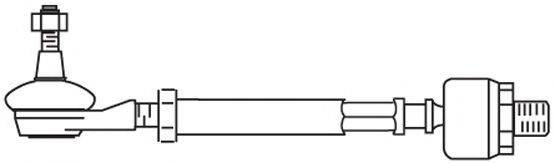 Поперечная рулевая тяга FRAP T399