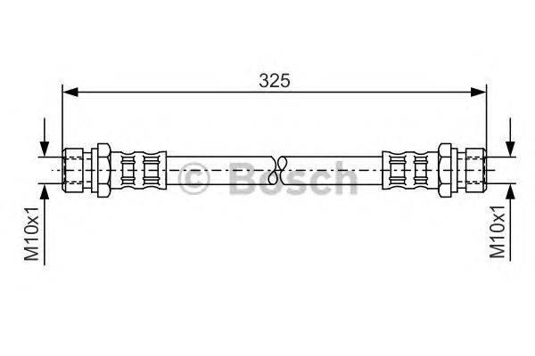 Тормозной шланг CF GOMMA 512081