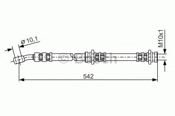 Тормозной шланг CF GOMMA 511146