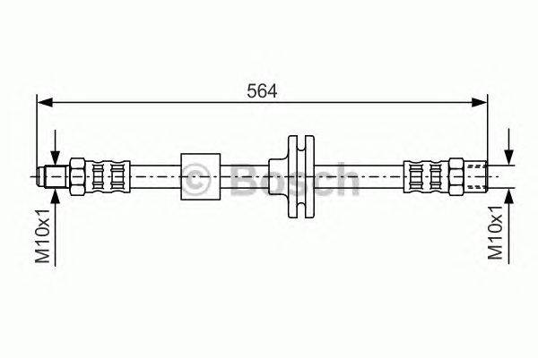 Тормозной шланг LUCAS ELECTRICAL 9002352