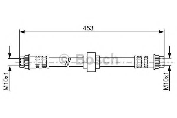 Тормозной шланг BOSCH 1987476920