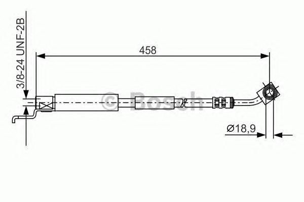 Тормозной шланг CF GOMMA 513219