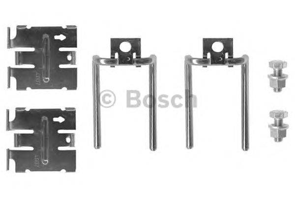 Комплектующие, колодки дискового тормоза BOSCH AP034