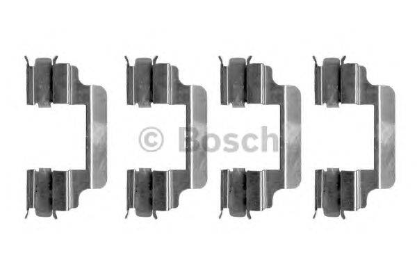 Комплектующие, колодки дискового тормоза BOSCH 1987474328