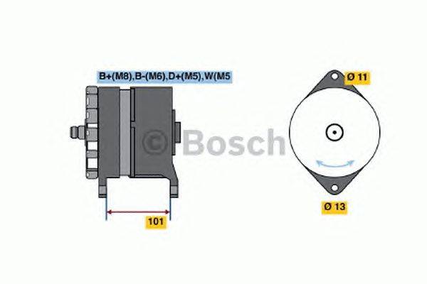 Генератор BOSCH 0 120 469 033