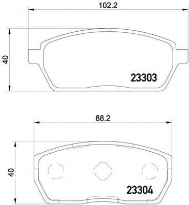 Комплект тормозных колодок, дисковый тормоз HELLA PAGID 8DB 355 011-611