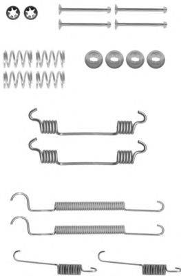 Комплектующие, тормозная колодка HELLA PAGID 8DZ 355 200-861