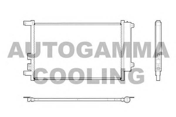 Конденсатор, кондиционер AUTOGAMMA 103327