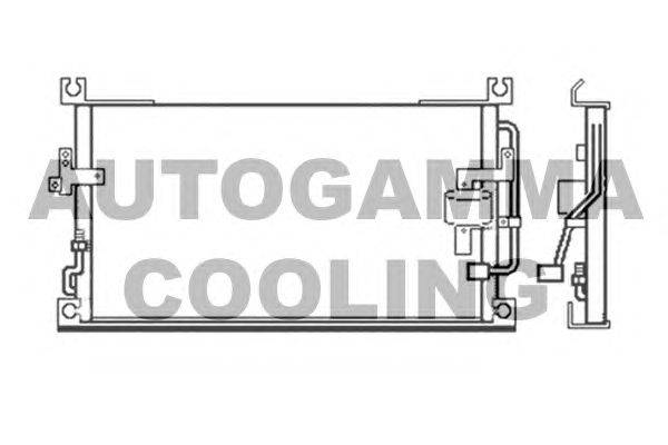 Конденсатор, кондиционер AUTOGAMMA 103483