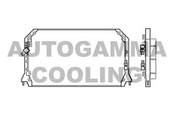 Конденсатор, кондиционер AUTOGAMMA 103852