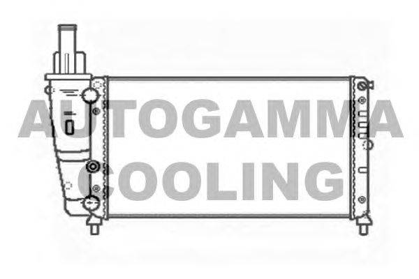 Радиатор, охлаждение двигателя AUTOGAMMA 103915