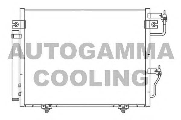 Конденсатор, кондиционер AUTOGAMMA 105343
