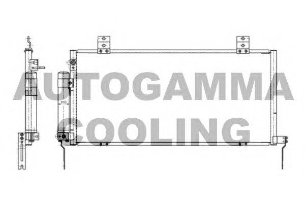 Конденсатор, кондиционер AUTOGAMMA 105733