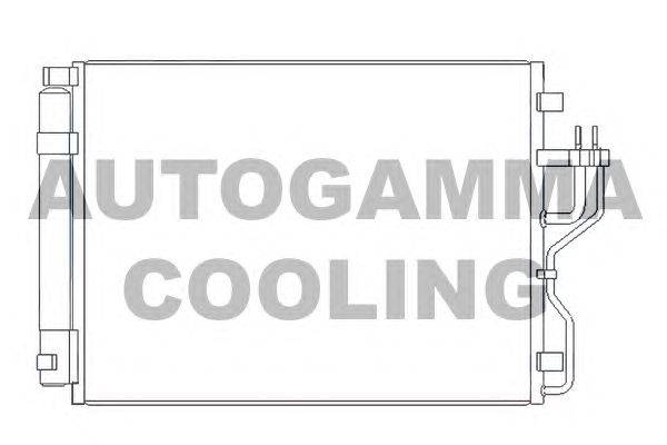 Конденсатор, кондиционер AUTOGAMMA 105963