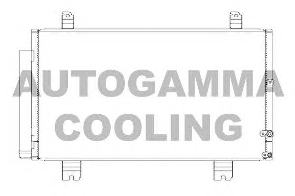 Конденсатор, кондиционер AUTOGAMMA 107271