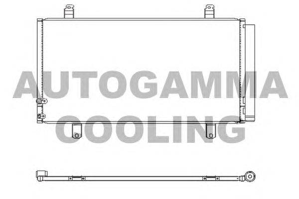 Конденсатор, кондиционер AUTOGAMMA 107339