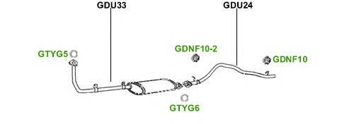Система выпуска ОГ GT Exhaust 320