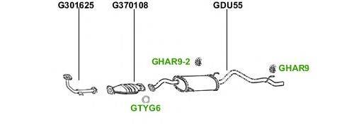 Система выпуска ОГ GT Exhaust 327