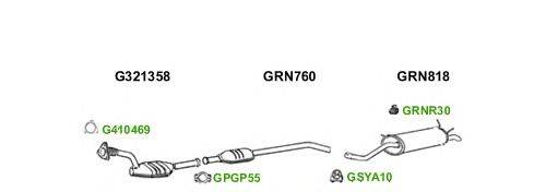 Система выпуска ОГ GT Exhaust 7503