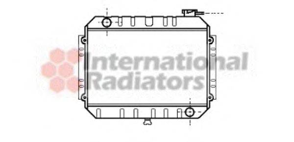 Радиатор, охлаждение двигателя PAPE 11052