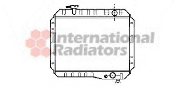Радиатор, охлаждение двигателя VAN WEZEL 53002119